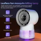 HG Electric Bug Zapper Bladeless Fan 8H Timer 20 Gears 2000V Mosquito Zapper 3