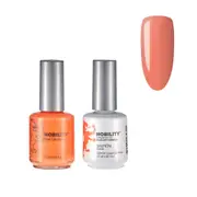 Lechat Nobility NBCS154 Salmon - UV LED Gel & Nail Polish Lacquer Duo 15ml