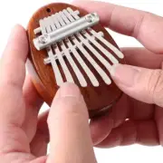 Thumb Piano Portable Solid Wood 8 Keys Mini Kalimba Piano Keyboard Musical
