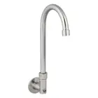 3Monkeez Stainless Steel Wall Elbow with Gooseneck Swivel Spout - 12" Spout -...