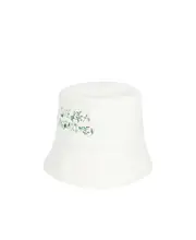 Stella McCartney Logo Embroidered Bucket Hat 56,57,58,59 White