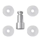 Universal Floater Sealer For Pressure Cooker 1 Float for Valve + 4 Sealing Washe