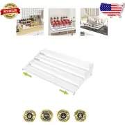 Collapsible 4-Tier Spice Rack - Stylish, Durable Storage for Kitchen Countertops
