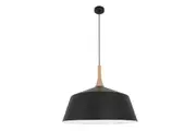 NORDIC Pendant Lamp Light Interior ES Black Large Angled Dome OD560mm