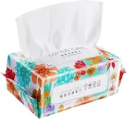 Soft Cotton Tissue | Thick Face Paper Towel Pearl Pattern Design - Safe Dry Wipes, Soft Face Tissue for Makeup Removal, Adult, Skin Care
