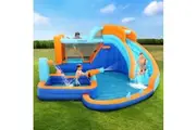AirMyFun Kids Inflatable Pool Water Slide Park Jumping Castle Bounce 382X381CM
