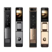 Wifi Door Lock W/ Camera Video Fingerprint 3D Face Recognition Door Lock Smart.