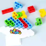 48pcs Tetra Tower Game Family Party Board Game Stack Attack Building Blocks Toy