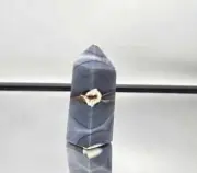 Orca Agate Crystal Prism - Tower (#6)