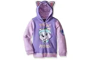 Nickelodeon Paw Patrol Little Girls' Everest Toddler Hoodie, Lilac/Purple, 2T