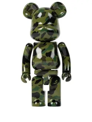 x A BATHING APE® 1St Camo Chogokin Be@rbrick collectible 200%