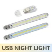 Mini Portable Led Usb Light 2-24LEDS Book Light Reading Night Light Warm White 5