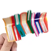 Book?Hair?Clips?Back?To?School?Hair?Clips?Funny?Teacher?Hair?Jaw?Barrettes?Gift