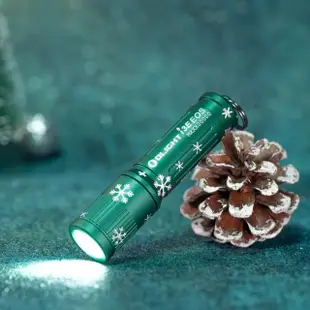 【Olight】錸特光電 i3e 限量_雪花綠 Snowflake(90流明 鑰匙燈 隨身手電筒 聖誕節交換禮物 耶誕節)