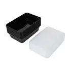 10-Pack Meal Prep Containers - Microwave-Safe Plastic Lunch Boxes with Lids -