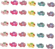 Generic 30Pcs Elephant Push Pins Cute Decorative Thumb Tacks for Bulletin Board Cork Board Photo Wall and Maps and Reusable Thumb Tacks for Office and Home
