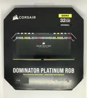 Corsair Dominator Platinum RGB 32GB(2x16 GB) 5600MHz DDR5 C36 Memory NEW IN HAND
