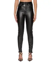 Spray On Xtra Skinny Jean - Jet Black Wax | Ksubi ++