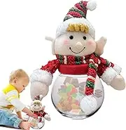 Christmas Candy Boxes, Candy Storage Jar | Christmas Dolls Candy Jars,Cute Toy Box, Colorful Christmas Storage Organizer for Bedroom, Home, Me
