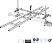 VEVOR Chainsaw Mill and Rail Mill Guide System, Portable Sawmill 14"-36" Guide Bar, 9ft Aluminum Saw Milling Rail Guide with Chainsaw Planking Mill for Woodworkers and Carpenters