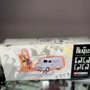 New The Beatles 1997 Corgi Classic 05606 Bedford CA Graffiti Van w/ Fan Figures
