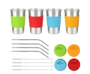 500ml Stainless Steel Portable Milk Tea Cup Coffee Cup Water Bottle for Home Travel