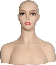 Generic Mannequin Head Model Hat Rack Hat Display Model for Glasses Hairpieces
