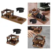 Espresso Tamper Station,Wooden Coffee Tamper Station Base,51/53/58 mm,Espresso