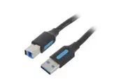 Vention COOBH USB-A to USB-B Cable - 2m - Black USB 3.0 - PVC Type
