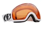 Electric EG2.5 Ski and Snowboard Goggles Gloss White Frame, Orange Lens New