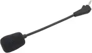 Gigicial Replacement Game Mic for Cor sair HS50 HS60 HS70, HS70 SE Headphones Microphone,3.5mm Detachable Boom Microphone, Noise Cancelling Black
