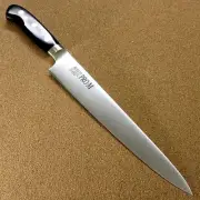 Japanese PRO-M Kitchen Sujihiki Slicing Knife 9.4 inch Meat ham slice SEKI JAPAN