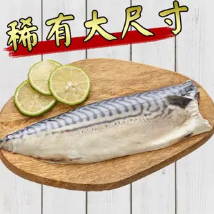 【凍凍鮮】 挪威薄鹽鯖魚片 240g (特大)