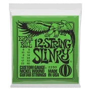 Ernie Ball Slinky 12-String Nickel Wound Electric Guitar Strings, 8-40 Gauge