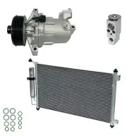 NEW RYC AC Compressor Kit With Condenser EH87A-N Fits Nissan Versa 1.8L 2008 (for: Nissan)