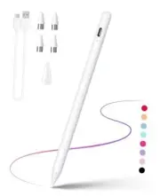 Stylus Pen, Active Stylus Pen Compatible for iOS and Android Universal White