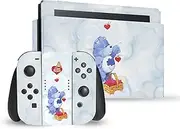 Official Care Bears Grumpy Classic Vinyl Sticker Gaming Skin Decal Cover Compatible with Nintendo Switch Console & Dock & Joy-Con Controller Bundle