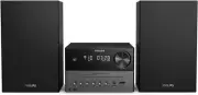 Audio M3505/12 Micro Music System with Bluetooth (HiFi System, DAB+/FM Radio, US
