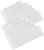Zerodeko 10pcs Frosted Zip Clothing Storage Bags Resealable Packing Bags for Clothes Jeans Shirts and Pants Versatile and Convenient Sealed Garment Wrapping