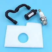 Air Fuel Filter Line Hose Tube Spark Plug Kits for Stihl MS170 MS180 017 018 MS 170 180 Chainsaw Replacement Spare Parts
