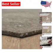 Customizable 5' x 8' Non-Slip Rug Pad - Plush 3/8'' Felt & Latex for Cushioning