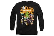 Nickelodeon Unisex Adult Splat Group T-Shirt (Black) - UTTV10803