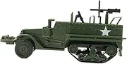 kowaku 1/72 Tank Model Mini Vehicles Ornaments Kids Playset Tabletop Decor Tank Truck 4D Model Miniature Tank Model for Boys Gifts, Style B