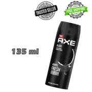 135ML Axe BLACK 48 Hour Fresh Deodorant Body Spray Fragrance For Men