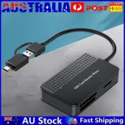 USB 3.0 Type C USB Card Reader 4 in 1 Memory Smart Card Reader 5Gbps SD TF CF MS