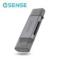 在飛比找momo購物網優惠-【ESENSE 逸盛】Esense R332 雙介面雙卡讀卡