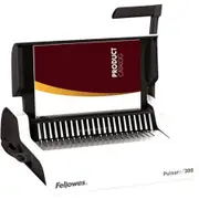 Fellowes Pulsar Binding Machine Manual Plastic Comb White