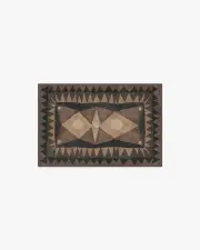 60' x 90' | Machine Washable Runner Rug | Kid & Pet Friendly | Indoor Rug | Hilma Charcoal Flatwoven Rug by Justina Blakeney | Ruggable