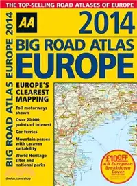 在飛比找三民網路書店優惠-Big Road Atlas Europe 2014