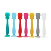 Baby Buttock Brush with Suction Cup Removable Silicone Baby Butts Paste Spatula
